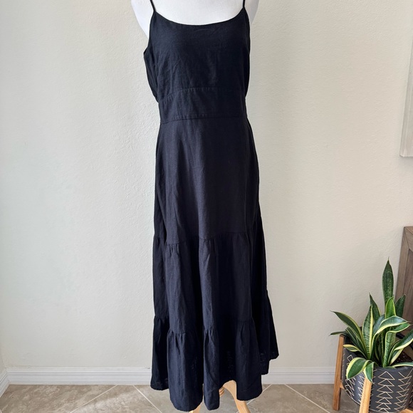 Joie Linen Blend Tiered Maxi Dress - Picture 5 of 14